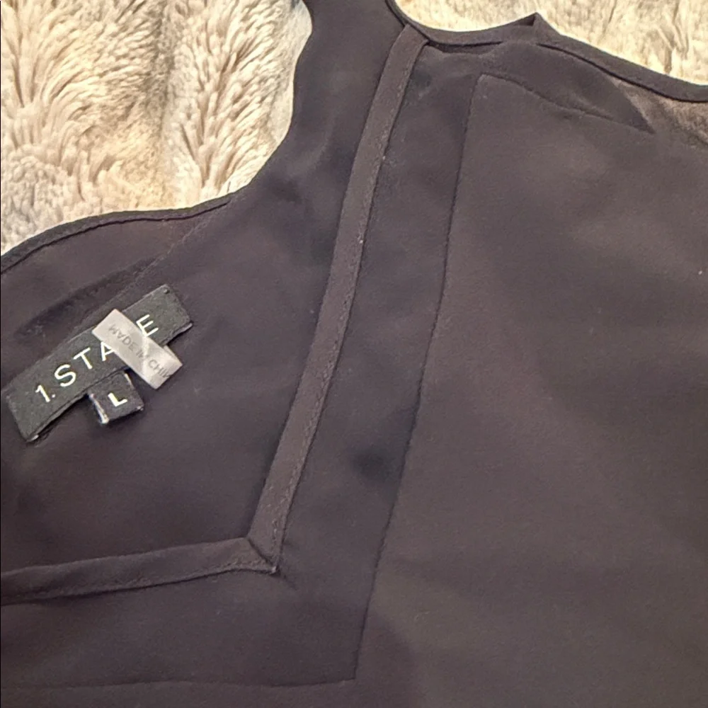 Black shell cami - Picture 3 of 3